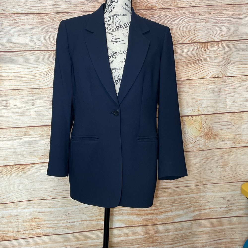 Liz Claiborne Classics Petite Single Button Professional Casual Blazer‎ Sz 6P